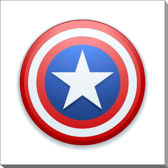 Paintings on canvas Captain America