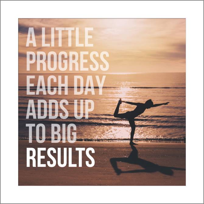 Купить и печать на заказ Картины, фото с паспарту Цитата про достижения