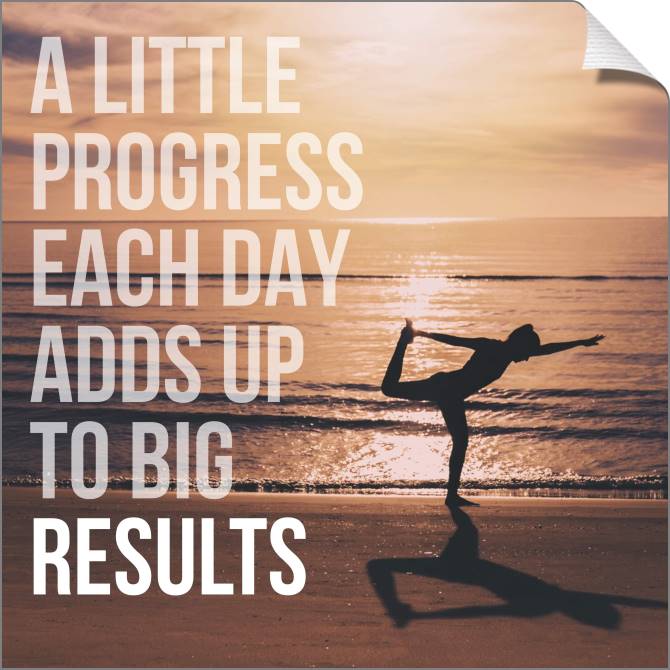 Купить и печать на заказ Картины на холсте Цитата про достижения