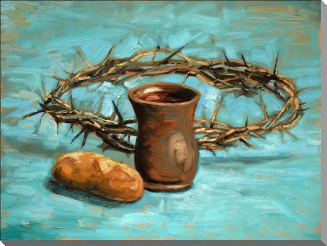 Картины на пластике, пеноркартоне Crown of thorns