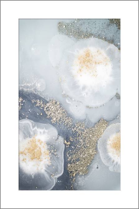 Paintings, photos from Passepartout Luxurious texture with Golden crumbs