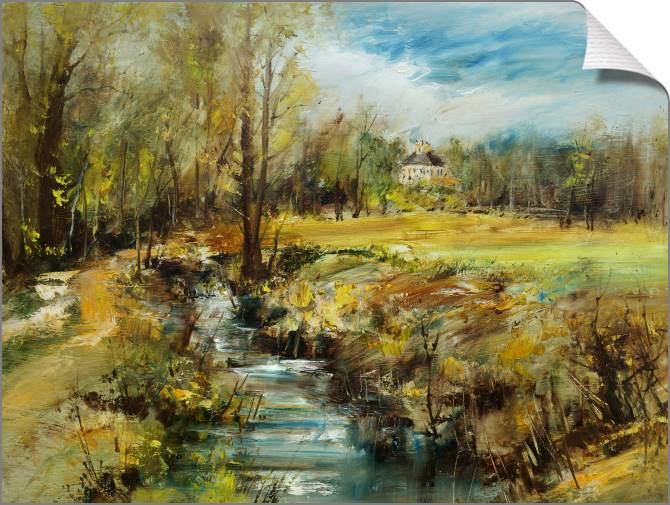 Картины на холсте The road to the castle