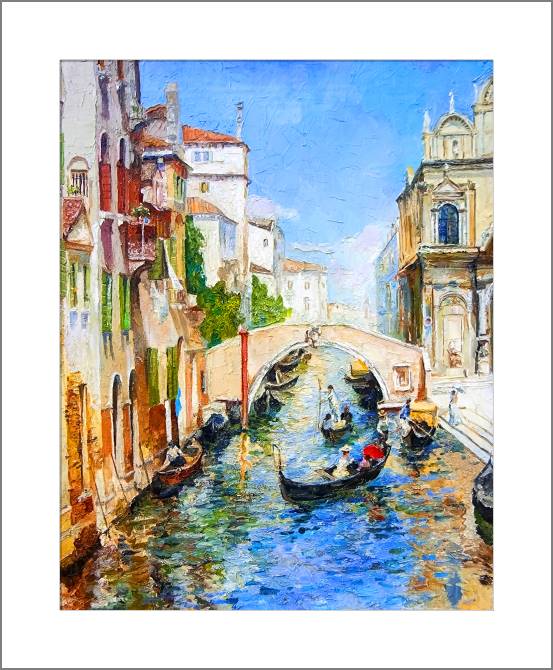 Купить и печать на заказ Картины Венецианский пейзаж