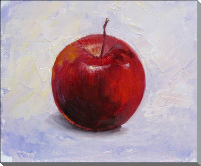 Картины на пластике, пеноркартоне Red Apple
