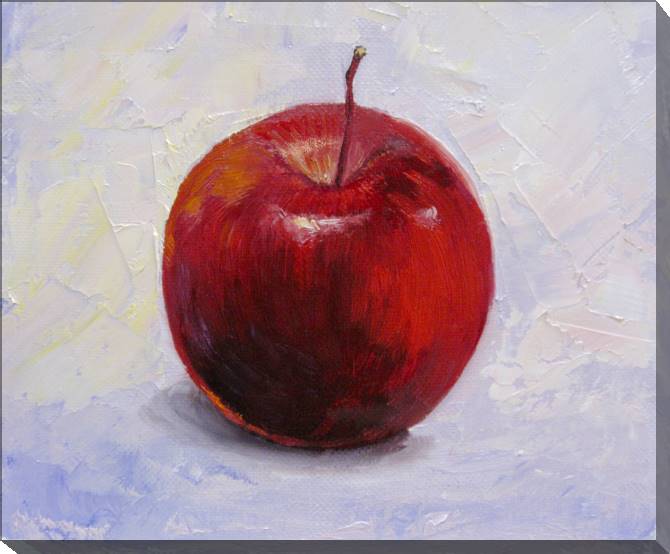 Paintings on canvas Red Apple