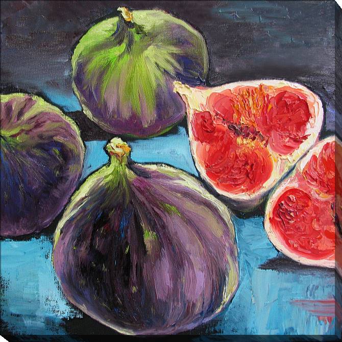 Paintings on canvas Figs