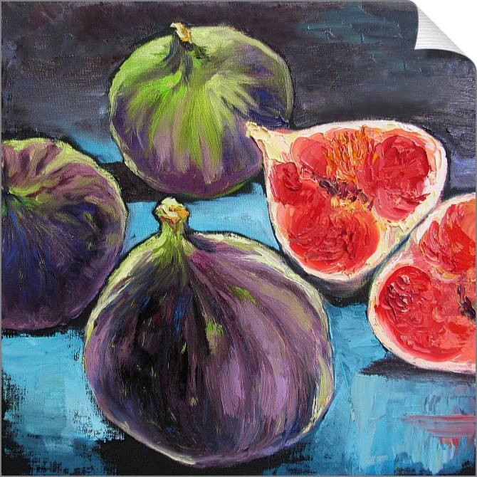 Купить и печать на заказ Картины на холсте Инжир