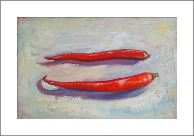 Paintings, photos from Passepartout Chili peppers