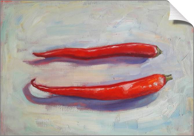 Купить и печать на заказ Картины на холсте Перцы чили