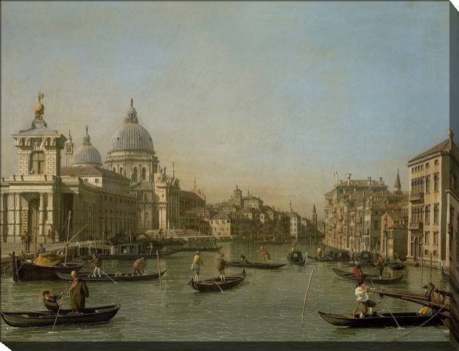 Paintings on canvas The entrance to the Grand canal from the Molo, Venice