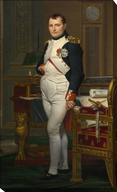 Paintings on canvas The Emperor Napoleon (By Jacques-Louis David)