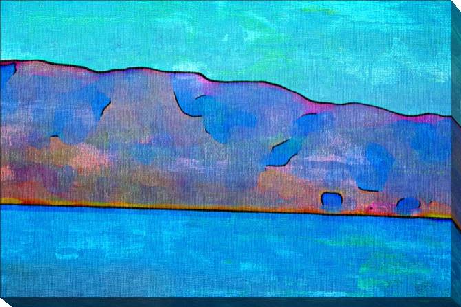 Картины на холсте Landscape in the style of minimalism