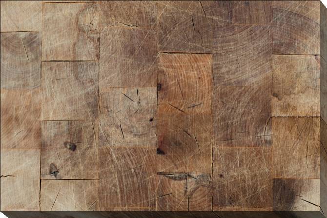 Paintings on canvas Wooden bars