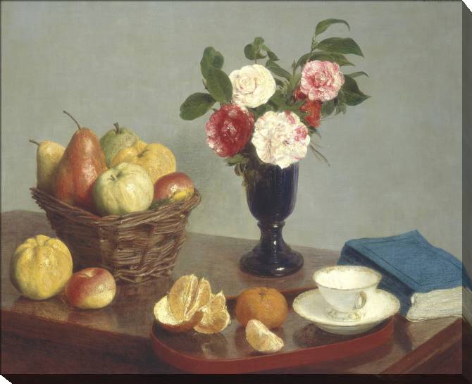 Картины на холсте Still Life (Henri Fantin-Latour)