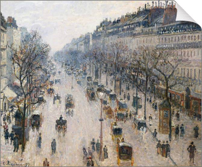 Paintings on canvas A series of town Camille Pissarro _1