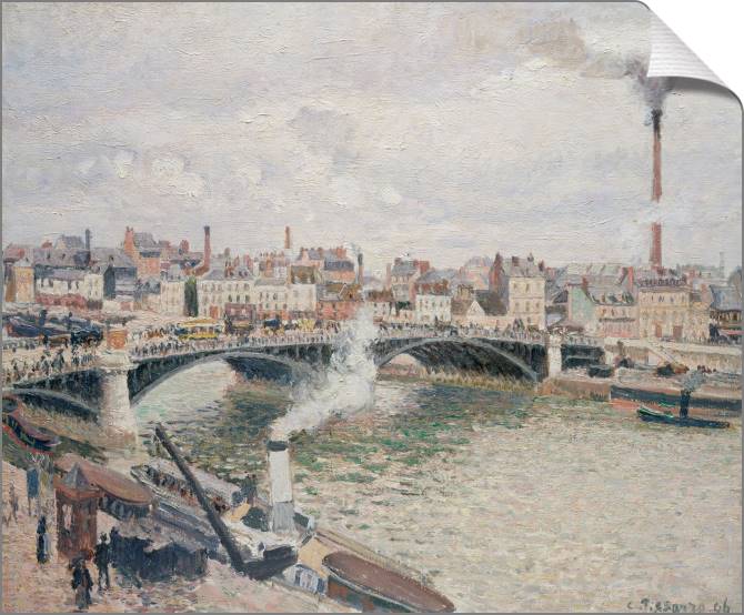 Paintings on canvas A series of town Camille Pissarro _3