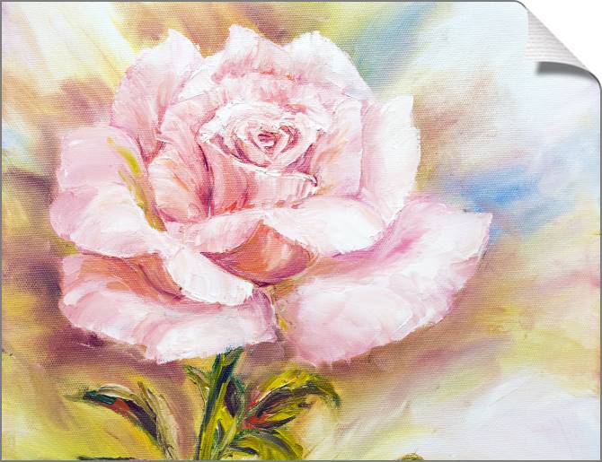 Paintings on canvas A series of delicate roses живопись_1