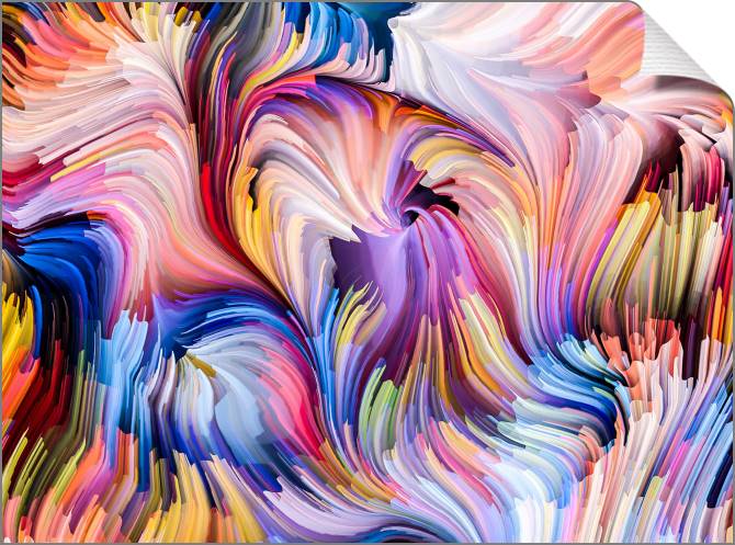 Купить и печать на заказ Картины на холсте Красочные полосы