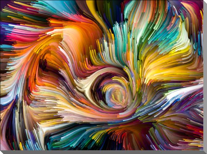 Картины на пластике, пеноркартоне A series of dynamic цвет_2