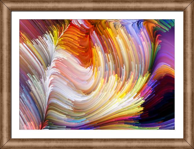 Купить и печать на заказ Картины в рамке, багете Многослойные цвета