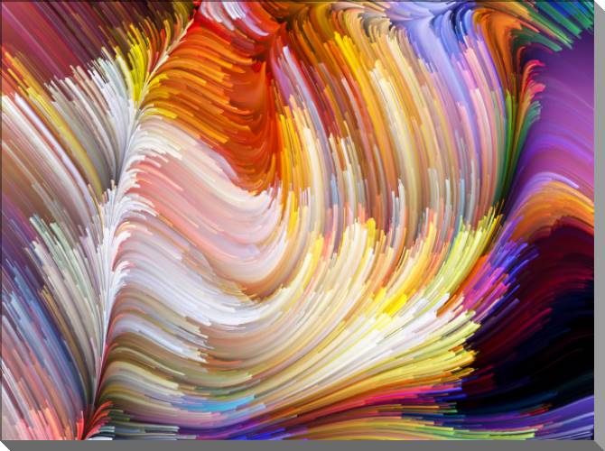 Картины на пластике, пеноркартоне A series of dynamic цвет_4