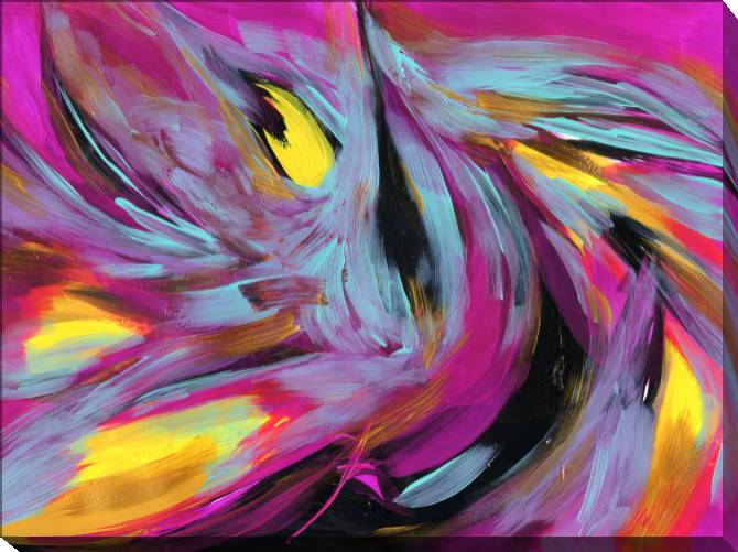 Paintings on canvas A series of dynamic цвет_5