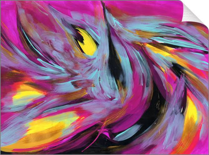 Купить и печать на заказ Картины на холсте Абстрактный акриловый фон