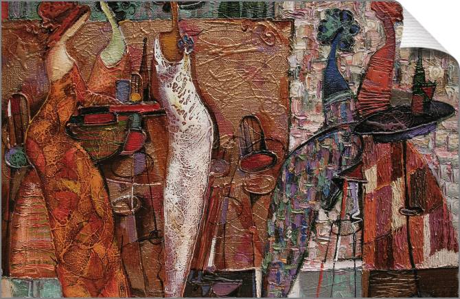 Paintings on canvas Series night cafe (Roman Nogin)_2