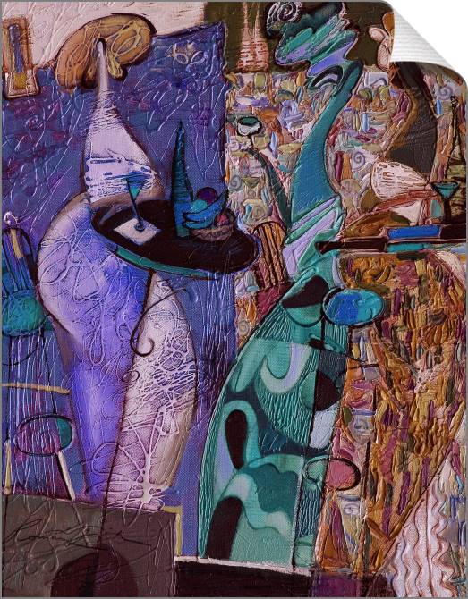 Paintings on canvas Series night cafe (Roman Nogin)_4