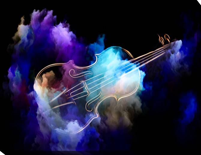 Paintings on canvas Series color of music 2