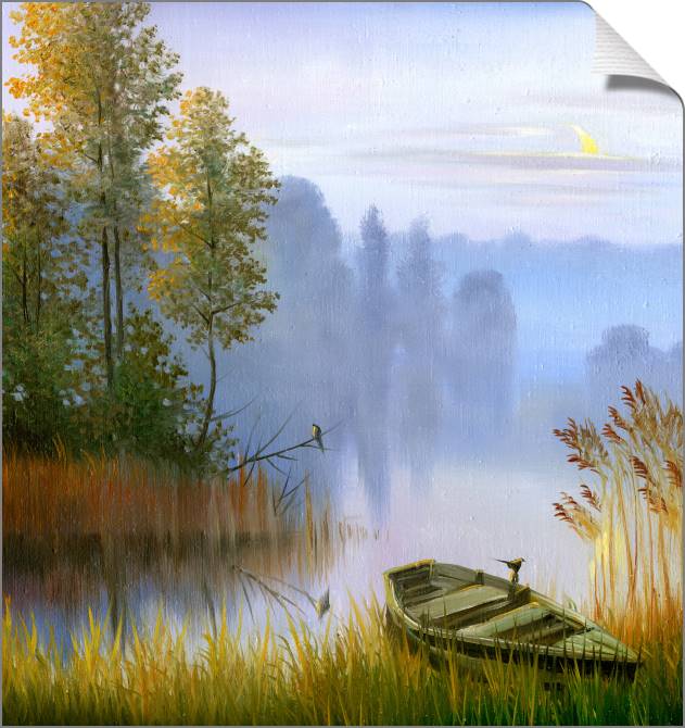 Картины на холсте A quiet autumn morning