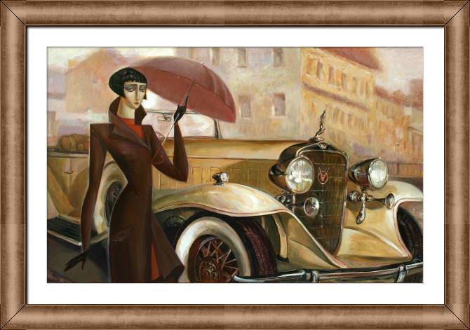 Купить и печать на заказ Картины в рамке, багете Туман