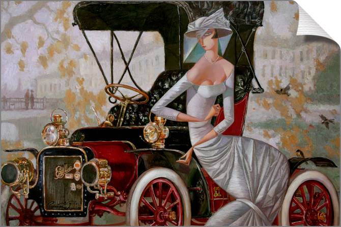 Купить и печать на заказ Картины на холсте Кормящая птиц