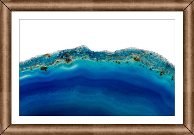 Купить и печать на заказ Картины в рамке, багете Голубой агат