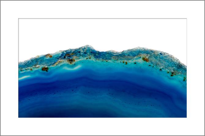 Paintings, photos from Passepartout Blue agate