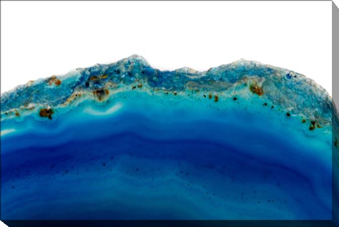 Paintings on canvas Blue agate