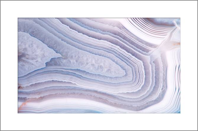 Paintings, photos from Passepartout Concentric bands of agate