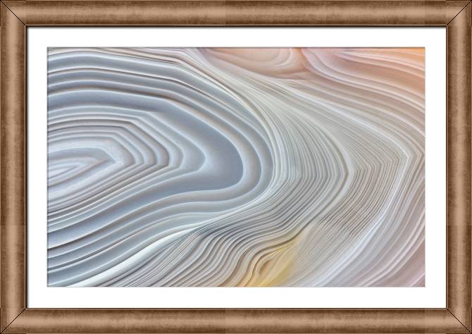Купить и печать на заказ Картины в рамке, багете Серая текстура агата