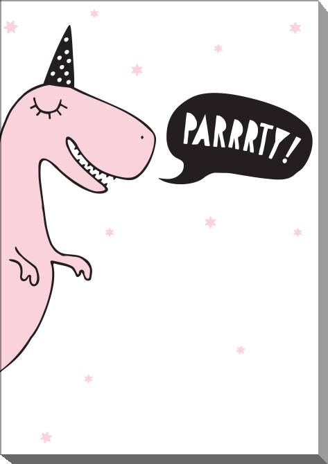 Картины на холсте Cute dinosaur