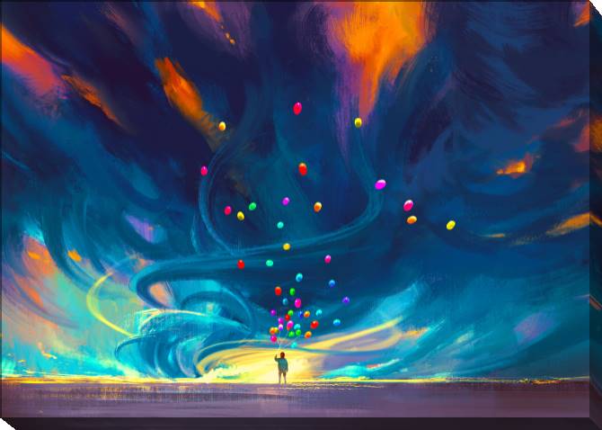 Картины на холсте Colorful fantasies