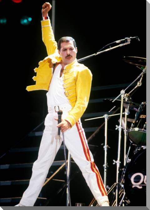 Картины на пластике, пеноркартоне Speech Freddie Mercury
