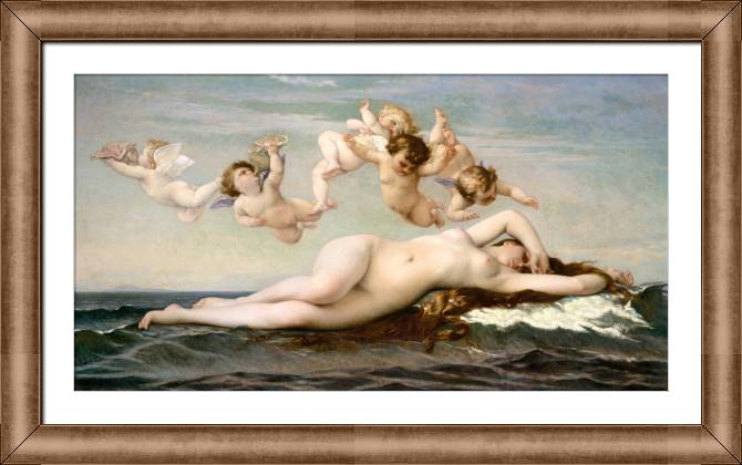 Купить и печать на заказ Картины в рамке, багете Рождение Венеры
