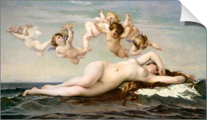 Paintings on canvas The Birth Of Venus (Cabanel Alexander)