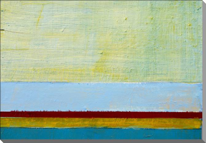 Картины на пластике, пеноркартоне Abstraction in minimalism, light green