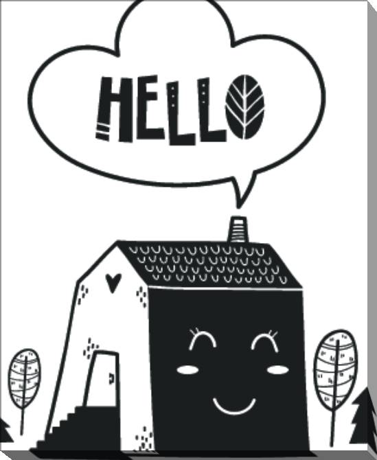 Картины на холсте Children's Playhouse