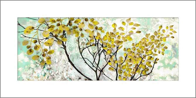 Купить и печать на заказ Картины Дерево с желтыми листьями