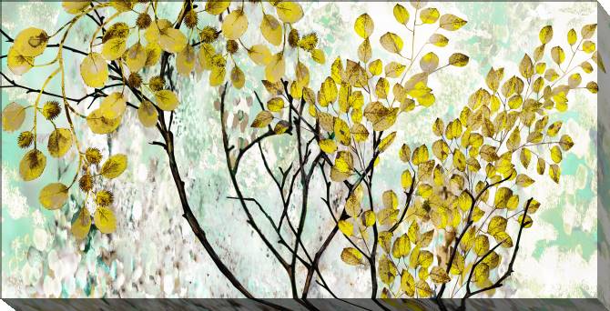 Paintings on canvas Tree with yellow leaves