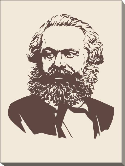 Картины на холсте Karl Marx