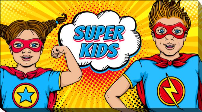 Картины на холсте Kids pop-art