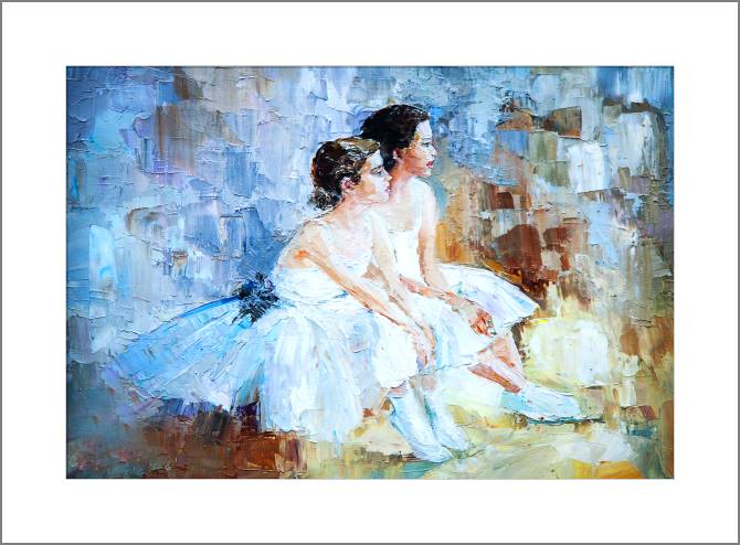 Paintings, photos from Passepartout Little ballerinas